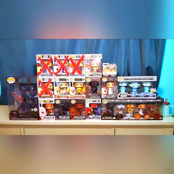 Funko Star Wars Obi-Wan Kenobi Leia Luke Skywalker Darth...